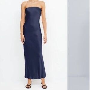 Bec + Bridge Moon Dance Strapless Dress - Ink - 4